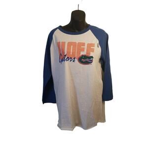 Unisex Men Women Size Medium THE VICTORY UOFF 3/4 Sleeve Gators T-Shirt